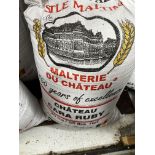 (2) 55Lb Bag of Malterie Chateau Ruby (Located In Lancaster)