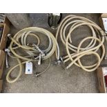 {LOT} (2) Taps w/Hose