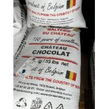(3) 55Lb. Bags of Malterie Chateau Chocolate (Located In Lancaster)