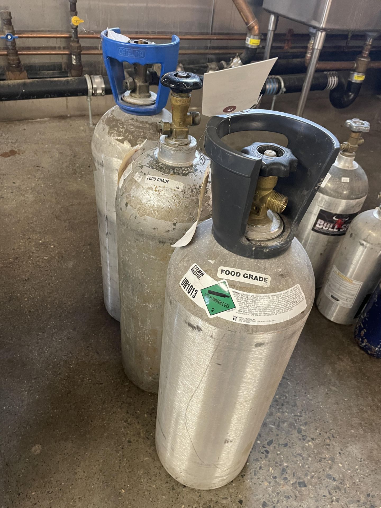 (3) Asst. Co2 Cylinders (Located In Lancaster)