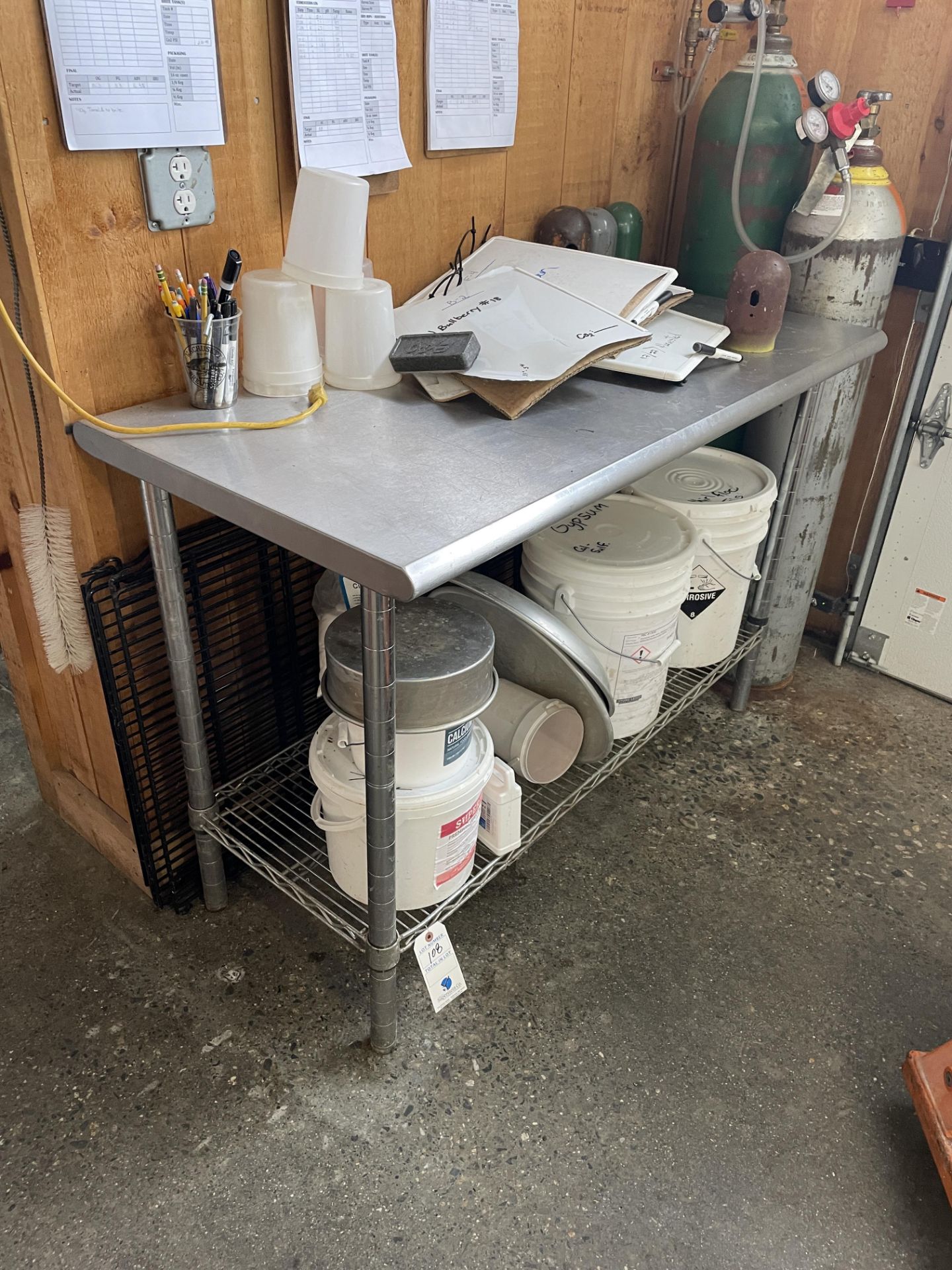 4' SS Table (Located In Lancaster)