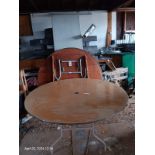 (4) 5' Round Folding Tables (Located In Lancaster)