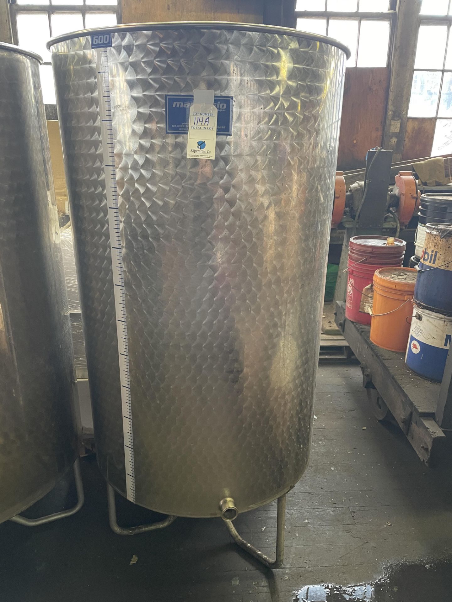 Marchisio 7 BBL (217 Gallon) Wine Fermenting Tanks (Located In Winchendon)