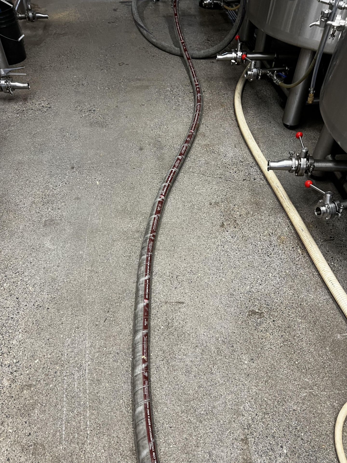 (4) ABS Crush Resistant Beer and Wine Hoses Approx. 6', 8', 12' 20' (Located In Lancaster) - Image 2 of 2