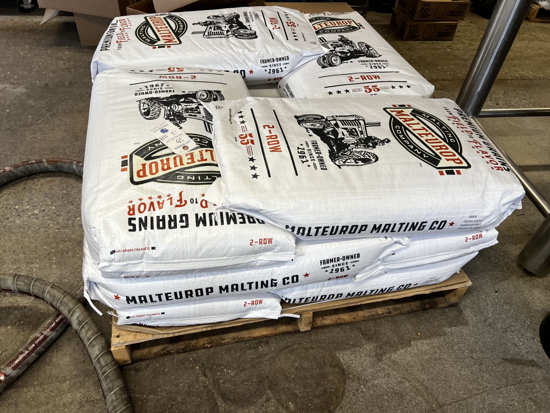 (12) 55Lb Bags of MaltEurop 2-Row (Located In Lancaster) - Image 2 of 2
