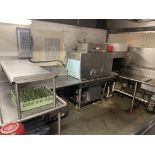 Hobart #C44A S/N: 85-1024987 Commercial Dishwasher, Date Code: CX, 208V, 3 Phase w/Hatco