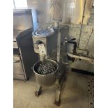 Univex #SRM30+ 30 Quart Mixer w/Guard, (2) Whips, Paddle & Bowl S/N:M000363, 115V, Single Phase