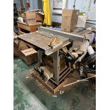 Table Saw w/Table & Fence