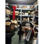 {LOT} Asst. TV's, As Is Parts & Building Supplies