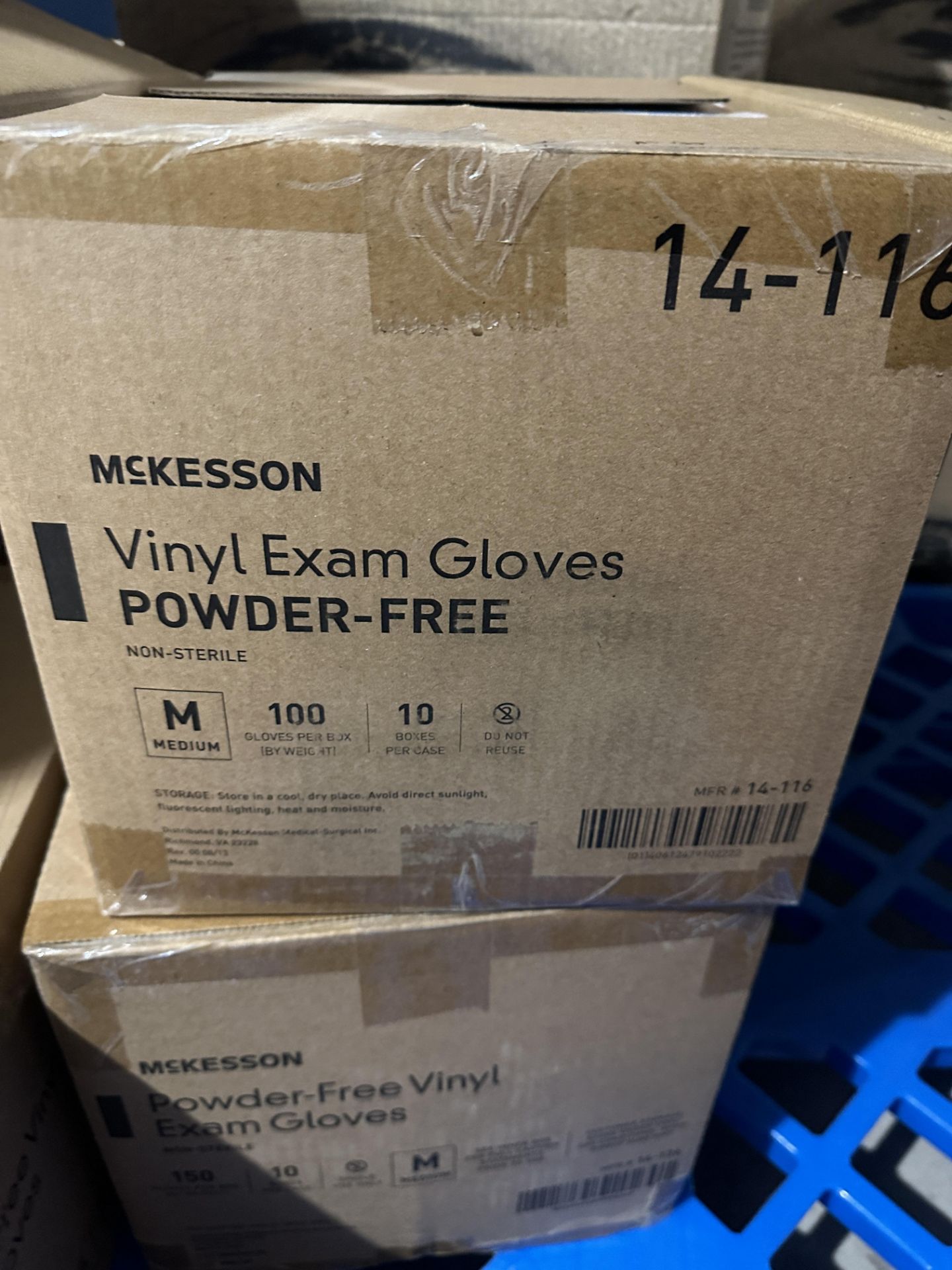 {LOT} On Pallet McKesson Exam Gloves, Tyvek Gowns, American Standard Bathroom Sinks & Powder Free - Image 2 of 4