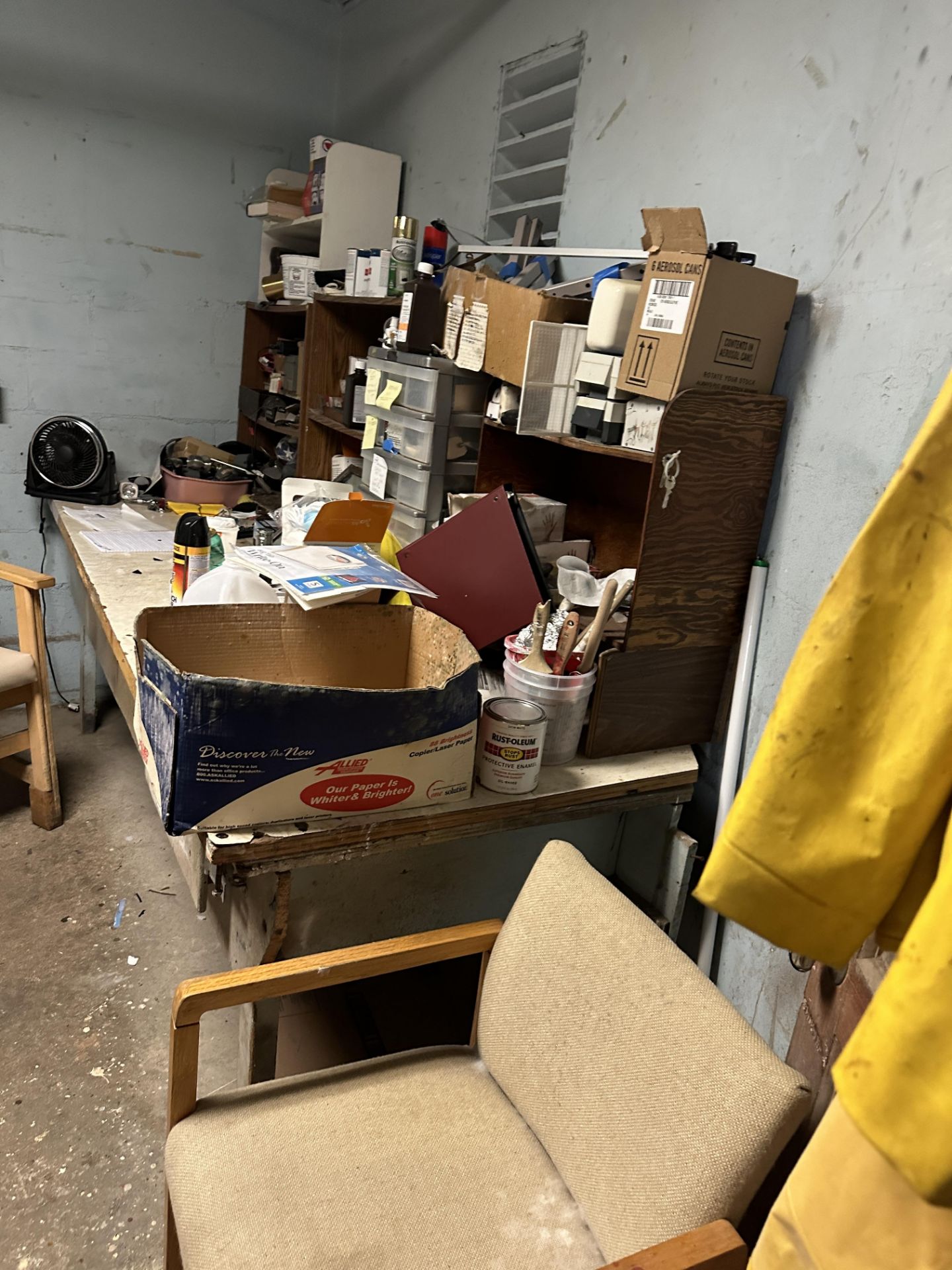 {LOT} In Office, Vacuum, Repair Shop Etc.