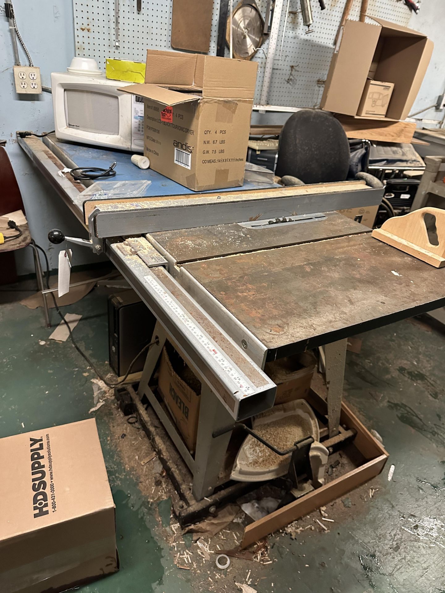 Table Saw w/Table & Fence - Image 2 of 2