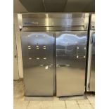 START OF KITCHEN McCall #1002 Double Roll in Commercial Refrigerator/Freezer, Self Contained,