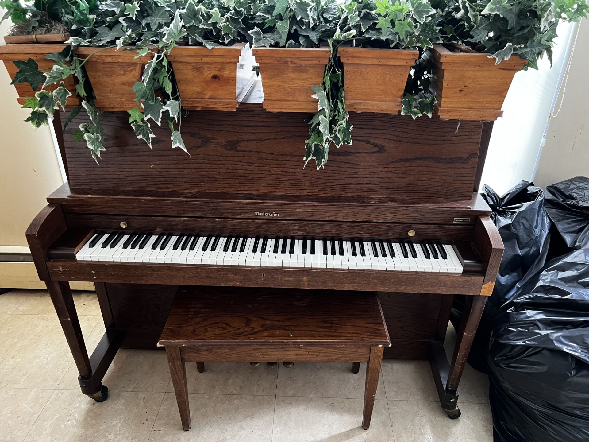 Hamilton Baldwin Piano with Bench