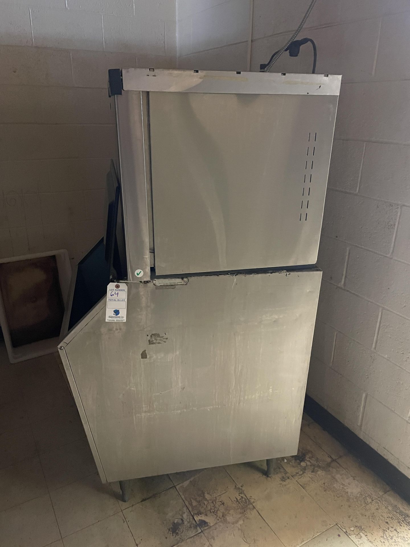 Scotsman #C0530SW-1B Ice Maker, Single Phase w/Bin S/N: 10101320013025 w/Bin and Digi Controls - Image 2 of 3