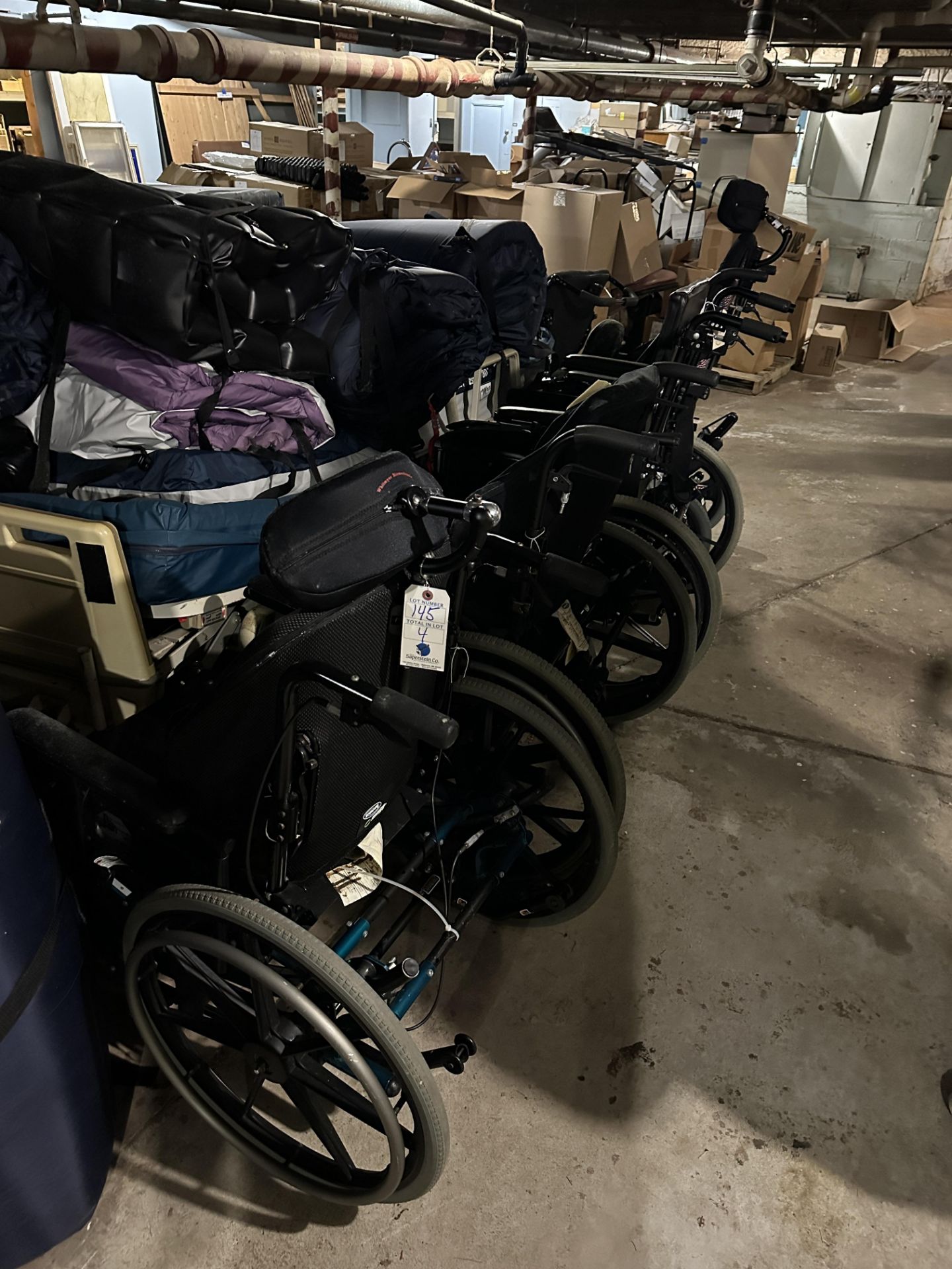 (4) Asst. Wheelchairs - Invacare - Inspection Strongly Encouraged