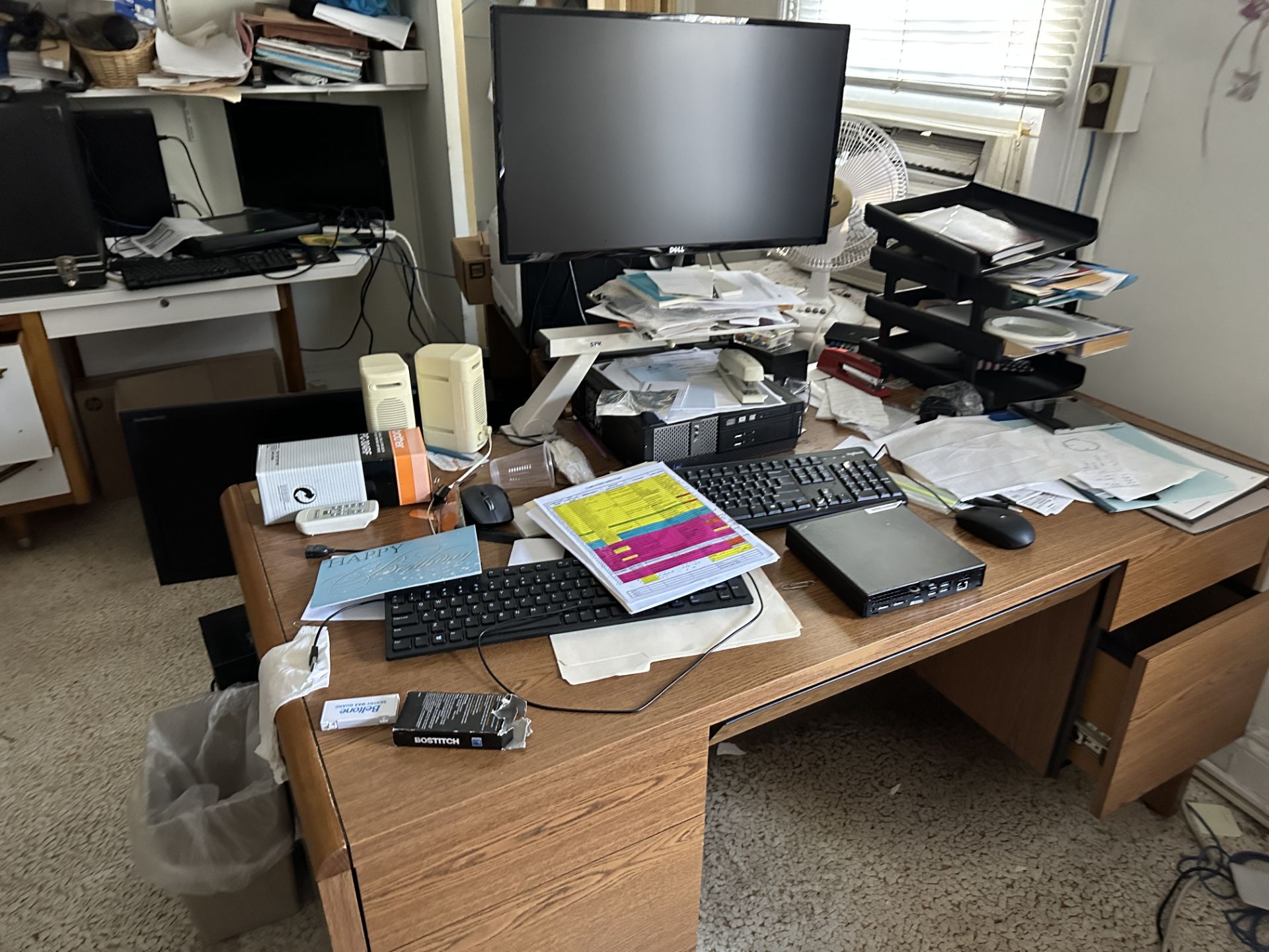 {LOT} Entirety of 1 office On Top Floor - Toner, Laptops, Printers, PosiFlex, - See Pics - Image 4 of 10