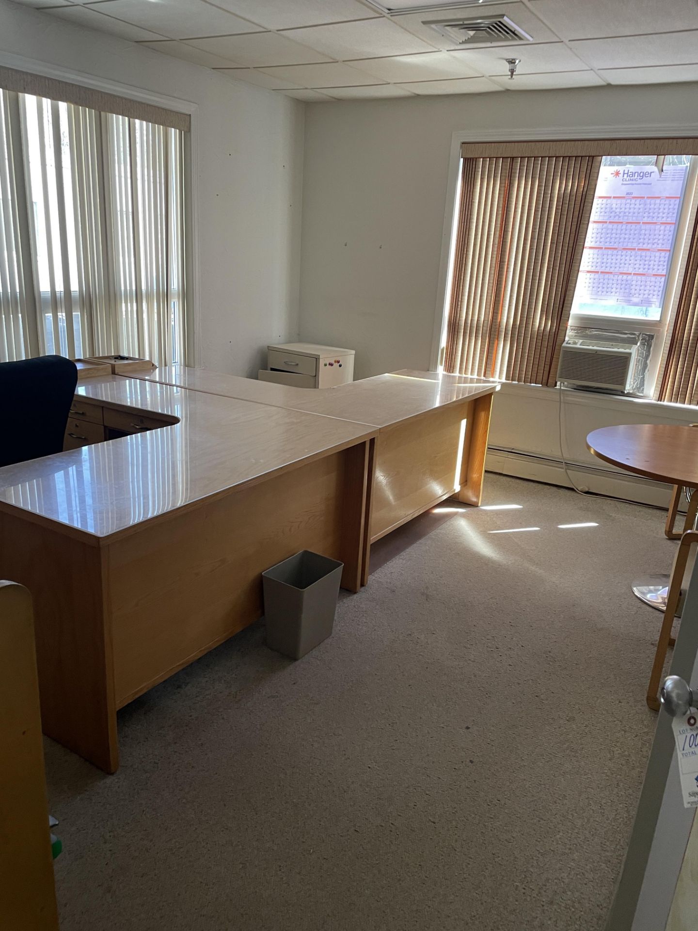 {LOT} in 4 Offices c/o: Office Furniture, Tables, Chairs, Cabinets & Some Medical Supplies