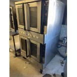 Blodgett #Zephaire100G, Gas Stacking Portable 2 Door Convection Oven (MUST BE DISCONNECTED