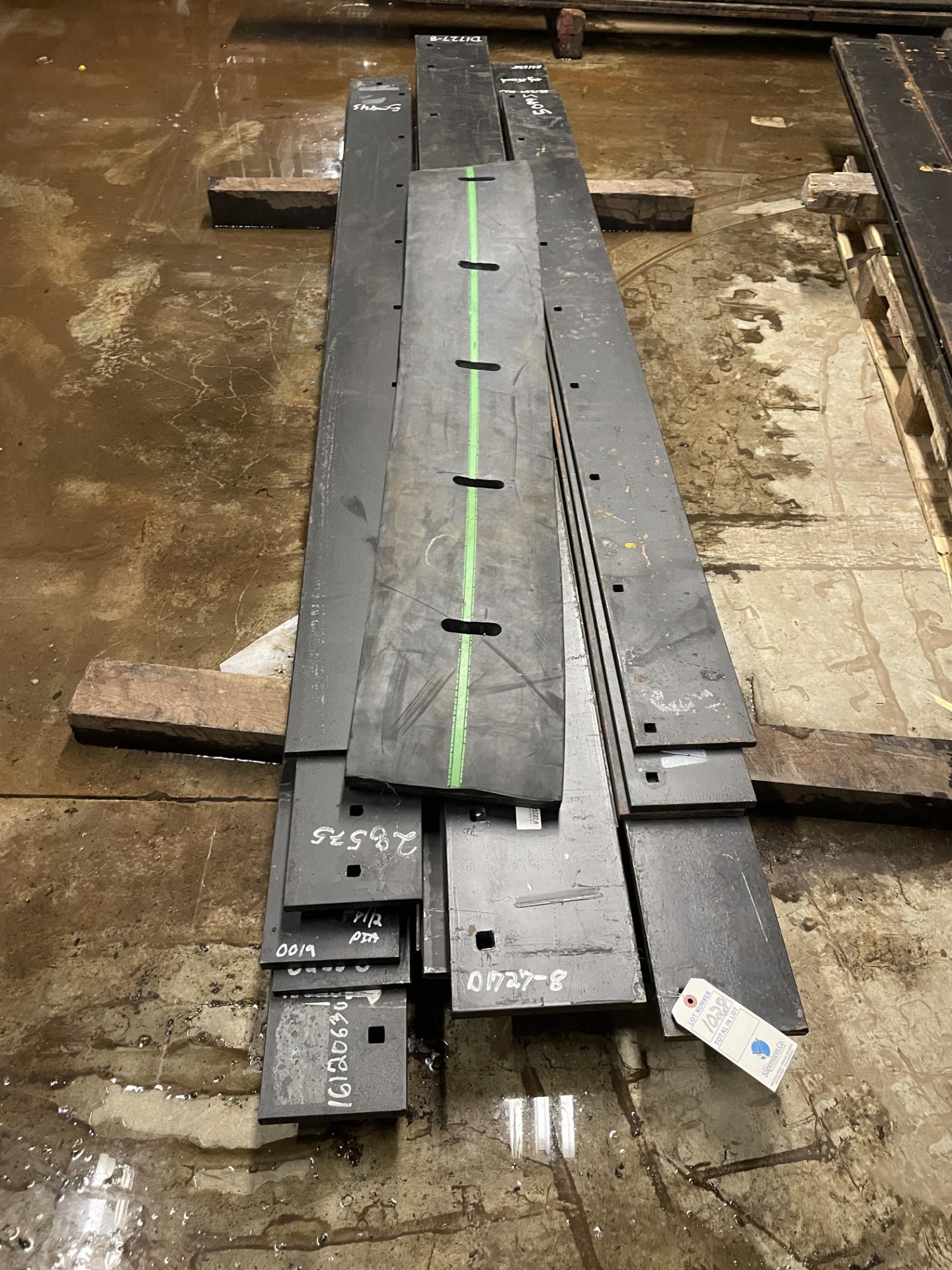 {LOT} (16) 6'-9' Steel Plow Cutting Edges (inspection Urged) (BEING SOLD BY THE LOT) - Image 2 of 3