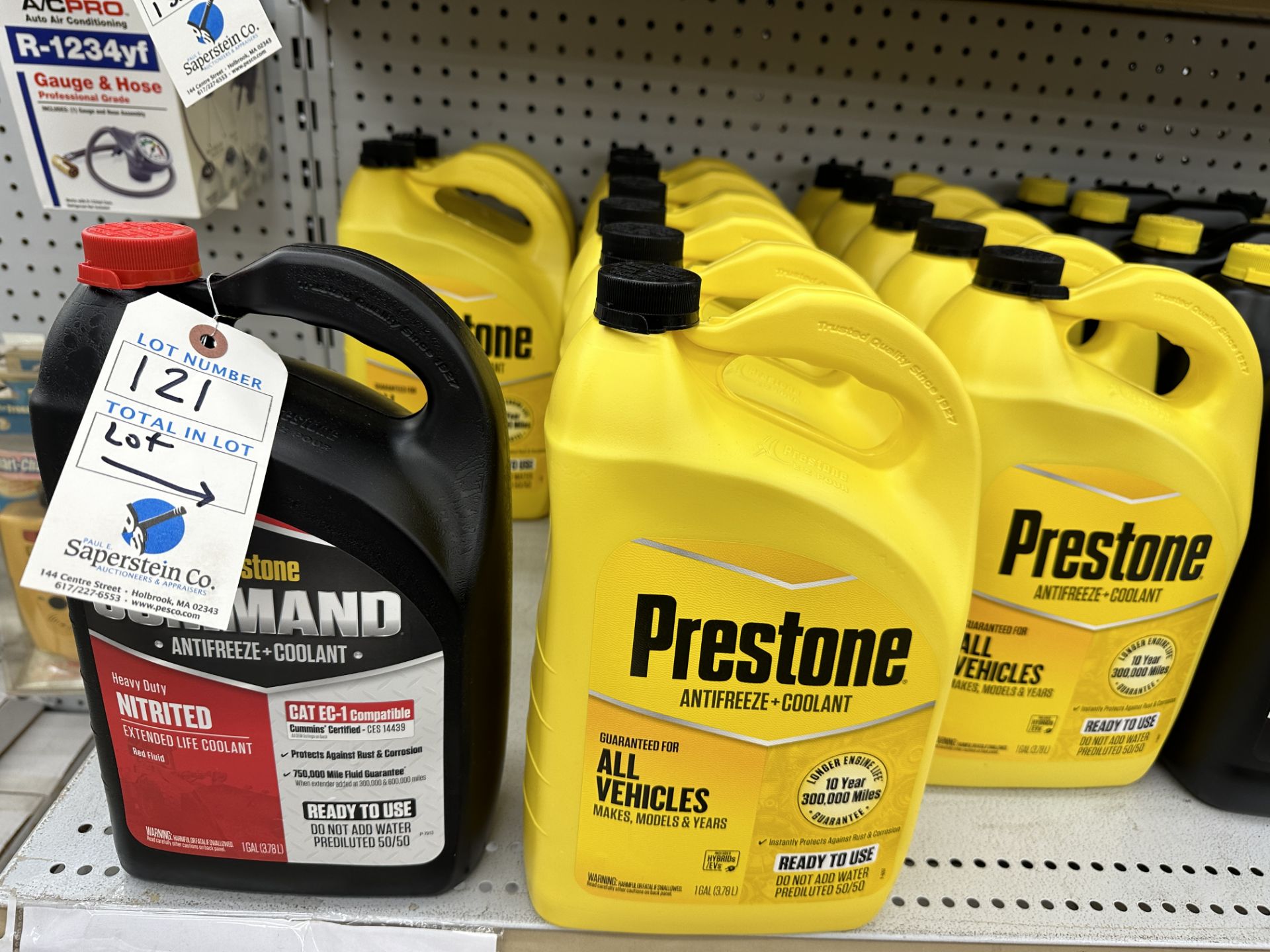 {LOT} 27 1 Gallon Containers of Prestone Anti Freeze & Coolant/Dexcool/Universal - Image 3 of 3