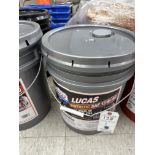 Lucas Fully Synthetic 15W-40 5 Gallon Pail of Motor Oil