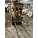 1985 Komatsu Propane Forklift #FG155 Hours: 3337, SN:61028, Lift Capacity: 3000Lbs, Tilt, Double