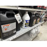 {LOT} 11 Gallons & 8 Quarts Lucas & Oilzum Universal Hydraulic Fluid & Gear Lube