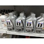 (36) Quarts of Mobile 1 Fully Synthetic 5W-50, 5W-30 & 15W-50 Motor Oil Being Sold By The Bottle