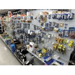 {LOT} Approx 500 Tru-Flate Pieces c/o: Air Fittings, Tire Plugs, Tire Pressure Gauges, Blow Guns,