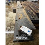 {LOT} (2) 11' Steel Plow Cutting Edges w/ 8" On Center Holes (BEING SOLD BY THE LOT)
