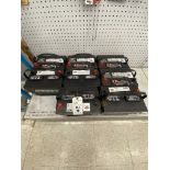 {LOT} (8) Interstate & Deka Group 65, 12V Batteries 850 Cranking Amps (BEING SOLD BY LOT)