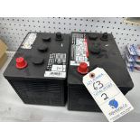 (2) Deka 6V Automotive Batteries, 650 Cranking Amps (BEING SOLD BY THE PIECE)