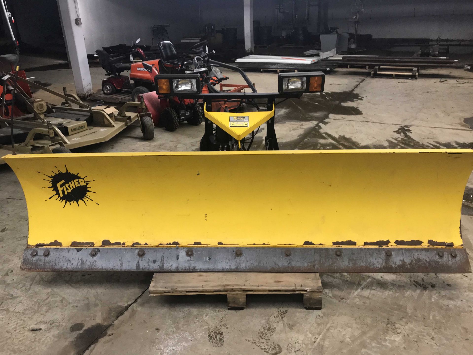 Fisher #09030A Minute Mount II 9' Plow (3 Plug) S/N: 05188 - Image 3 of 7