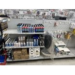 {LOT} Approx. 230 Pieces of Lucas, AC Pro, CRC, Motor Medic Refrigerant & AC Products c/o: AC