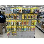 {LOT} Approx. 400 Little Tree Air Freshener and Sprays on Endcap of Gondola Shelving