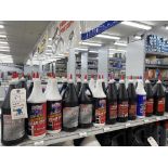 {LOT} (37) Lucas, Cam2 & Super P Gear Oils in Gallon (11) & Quart (26) Bottles 75W-90, 80W-90, 75-