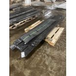 {LOT} (16) 6'-9' Steel Plow Cutting Edges (inspection Urged) (BEING SOLD BY THE LOT)