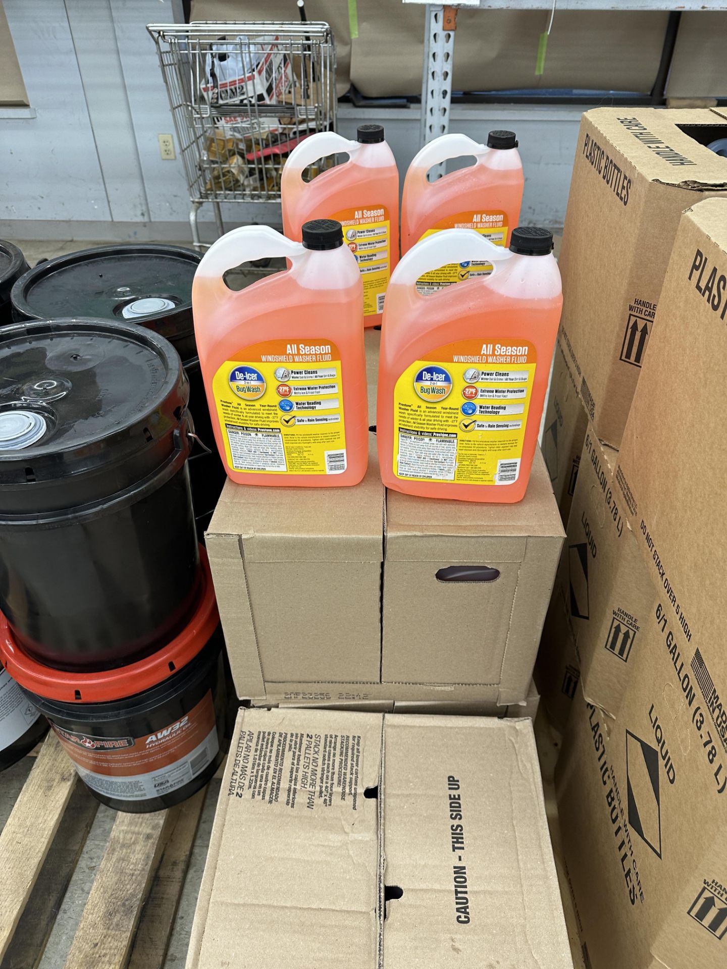 (5) Cases of Prestone Washer Fluid w/Water Repellent (6) Per Case Being Sold By The Case - Image 2 of 2