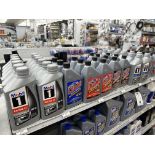 (47) Quarts of Mobil 1 & Lucas Semi & Fully Synthetic for Motorcycles (Wet Clutch Approved) Straight