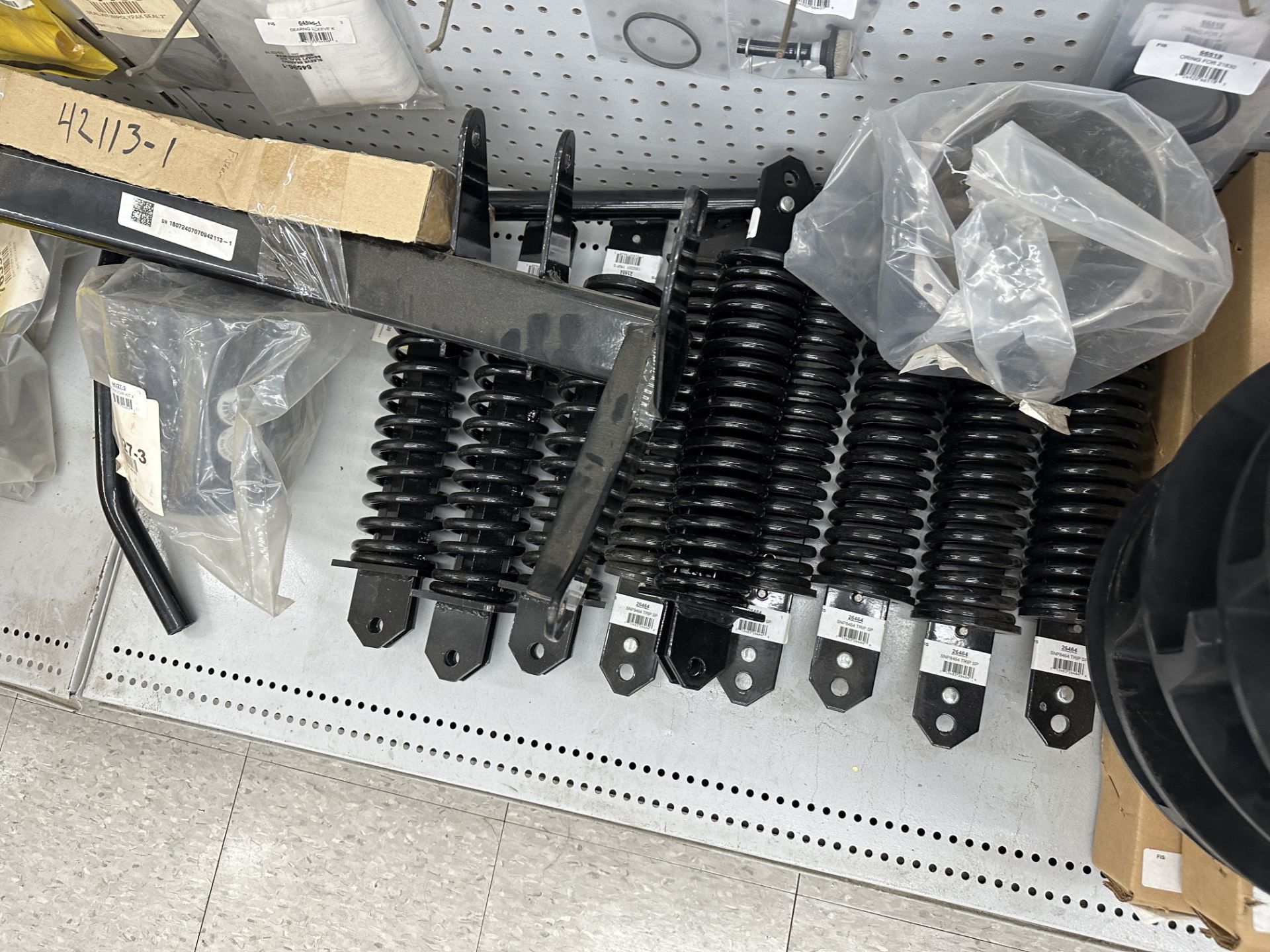 {LOT} Approx. 400 Pieces of Fisher, NLP & Buyers Snow Plow Parts c/o: Pins, Springs, Coil Covers, - Image 11 of 11