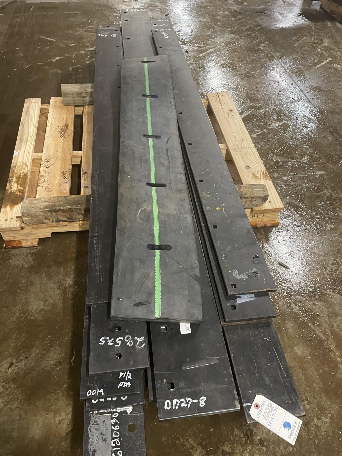 {LOT} (16) 6'-9' Steel Plow Cutting Edges (inspection Urged) (BEING SOLD BY THE LOT) - Image 3 of 3