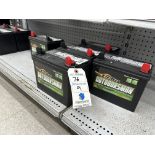 (9) Deka Outdoorsman Outdoor Lawn and Garden 12V Batteries (BEING SOLD BY THE PIECE)