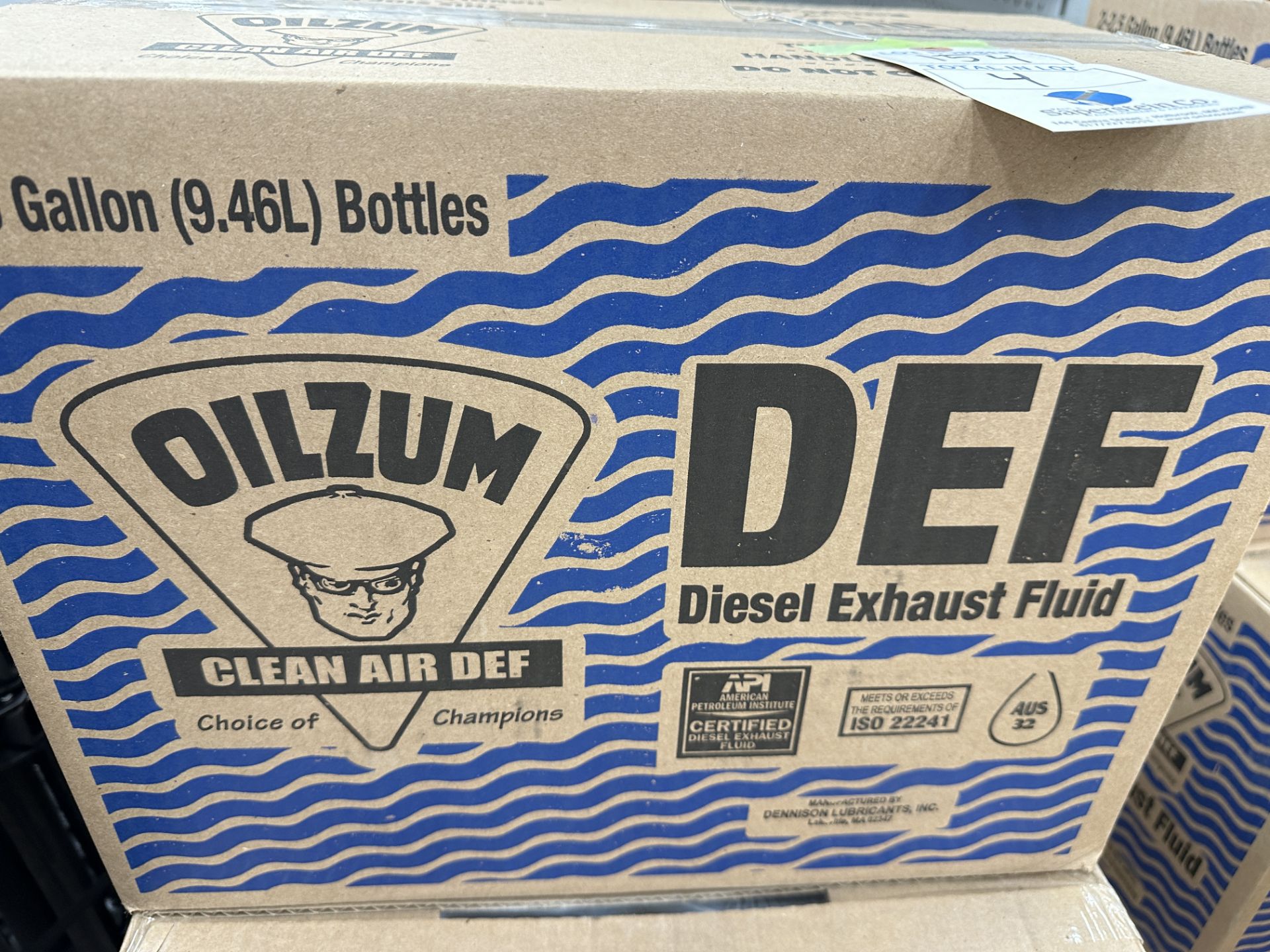 (4) Cases of OilZum DEF Fluid (2) 2.5 Gallon Containers Per Case Being Sold By the Case - Image 2 of 2