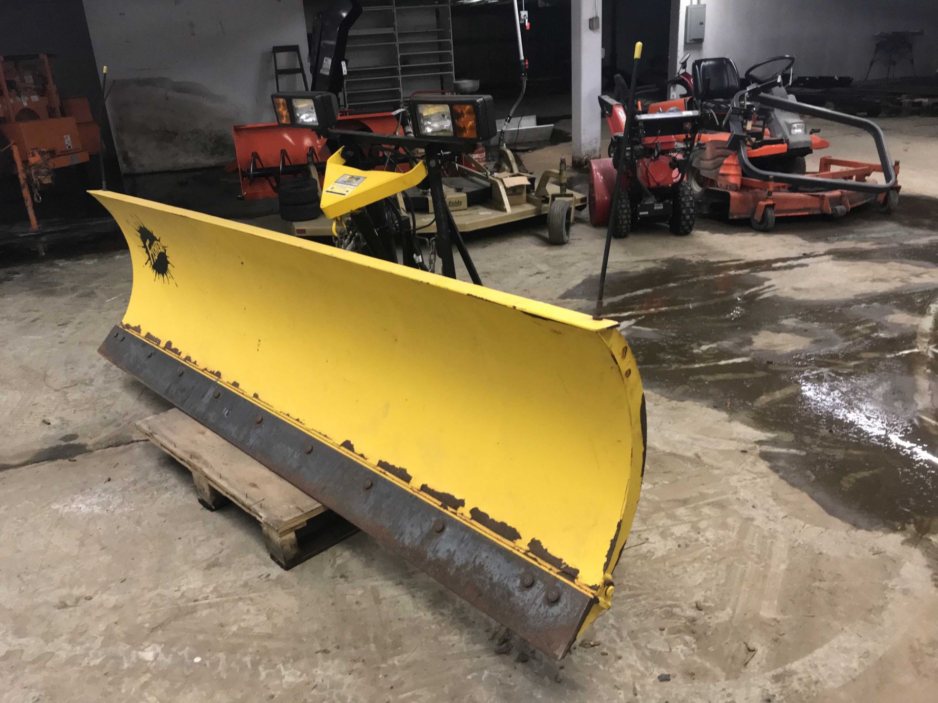 Fisher #09030A Minute Mount II 9' Plow (3 Plug) S/N: 05188 - Image 2 of 7