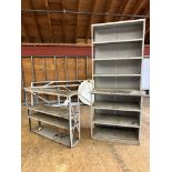 {LOT} Balance Of Attic ( NO Metal Carts ) C/o: Ladder Shelves ( End Of Upstairs )