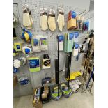 {LOT} (150 Approx.) Units of Clean Rags and Applicators, Bonnets, Micro Fiber, Sponges Brooms,