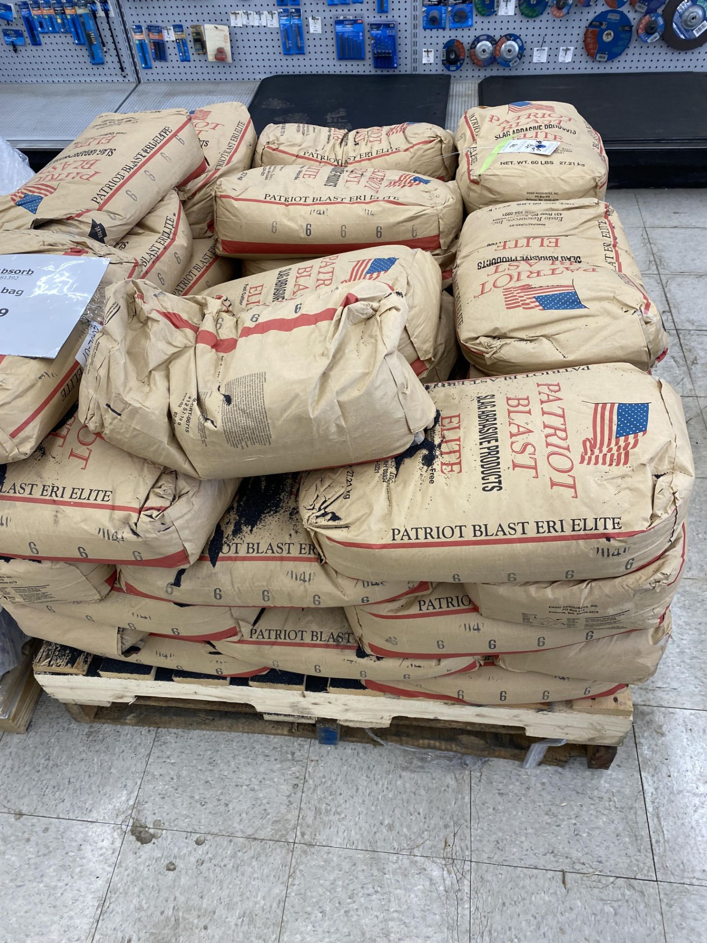 {LOT} (45) 60lb Bags of Sand Blasting Media - Image 2 of 2