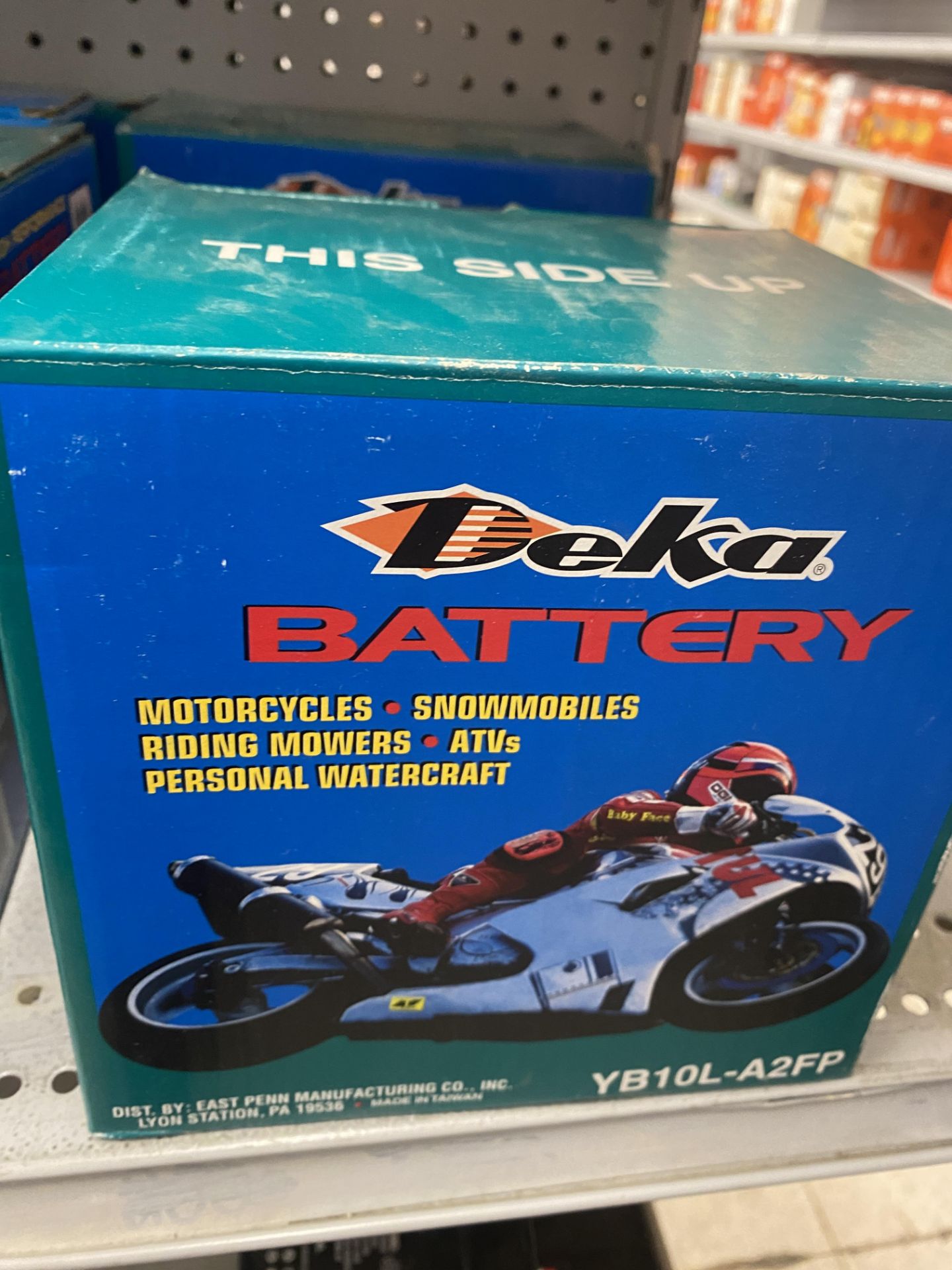 {LOT} (7) Deka Motorcycle and Atv Batteries - Image 2 of 3