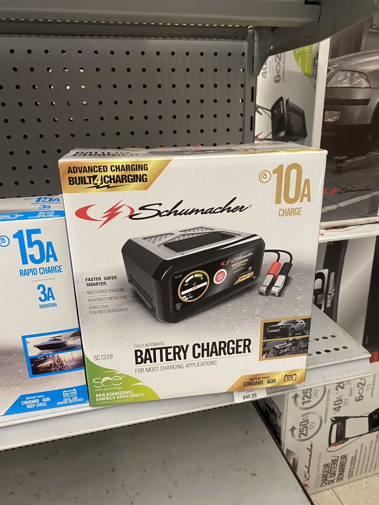 {LOT} (4) Schumacher HD 12v Battery Charger and Engine Starter - Image 5 of 5